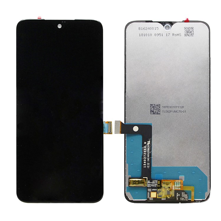 

OEM LCD Screen and Digitizer Assembly Repair Part for Moto G7 - Black, Motorola Moto G7