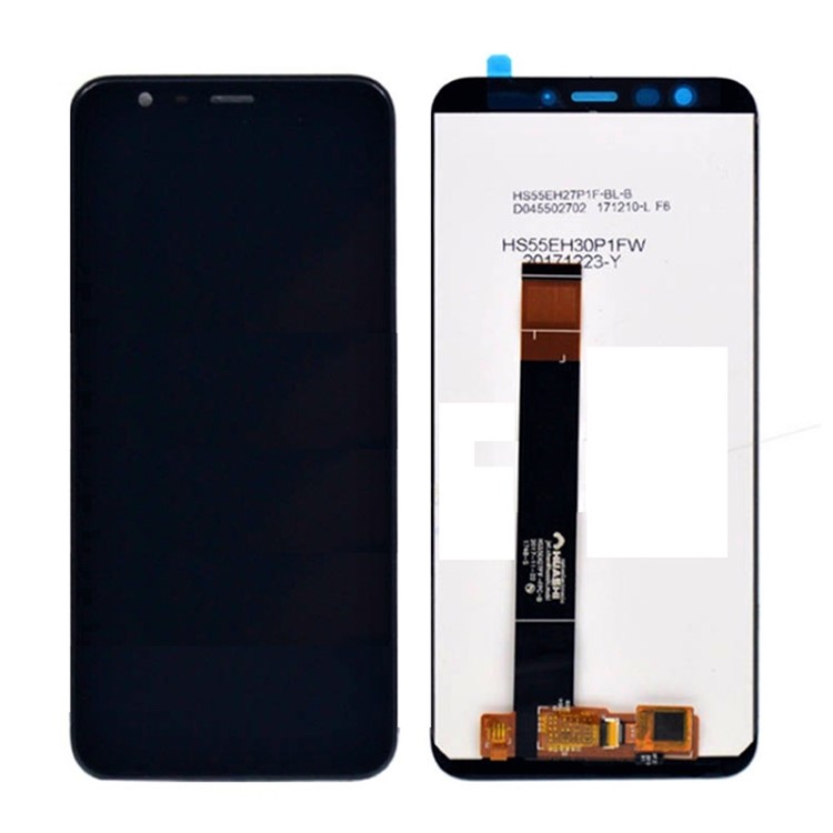 Tela LCD e Peça de Reparo de Montagem do Digitalizador Para Meizu M8C - Preto