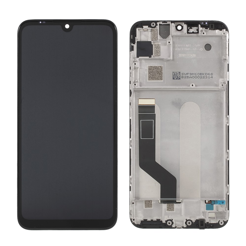 LCD Screen and Digitizer Assembly Replacement with Frame for Xiaomi Mi Play-1