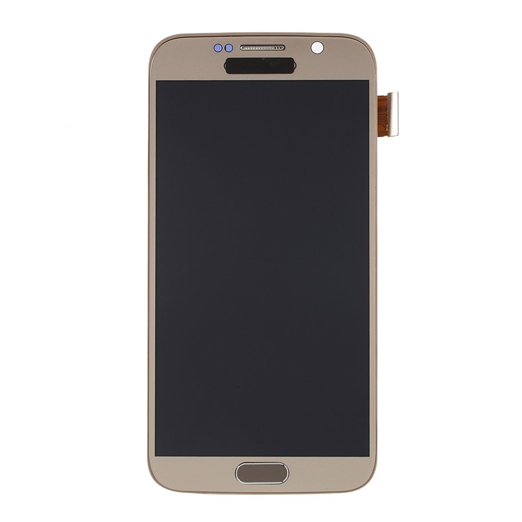 ЖК-экран И Цифровая Сборка Часть + Рамка (версия TFT) Для Samsung Galaxy S6 SM-G920 - Золото-6