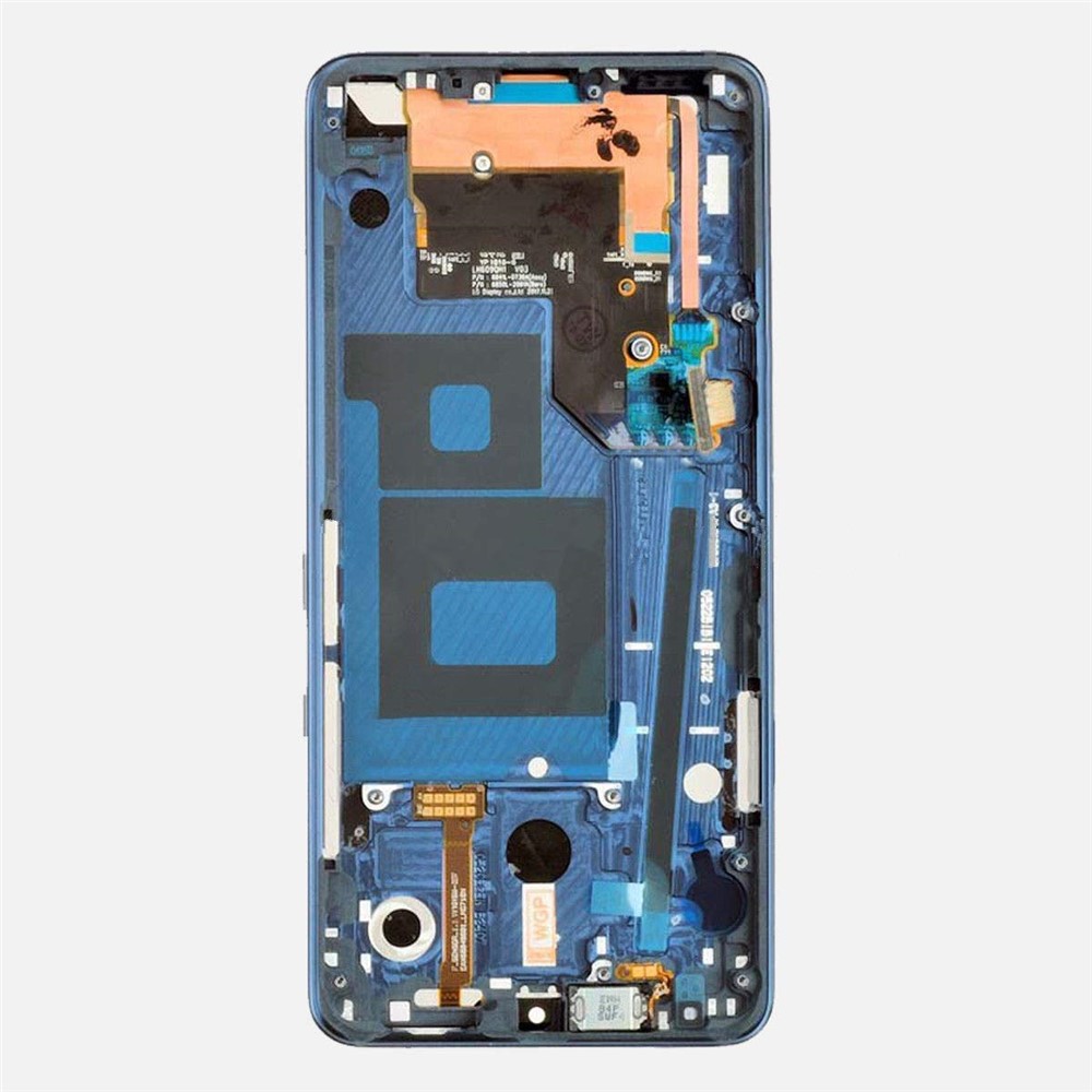 Para LG G7 Thinq G710 Pantalla LCD OEM Y Ensamblaje Del Digitalizador + Parte Del Marco - Azul-3