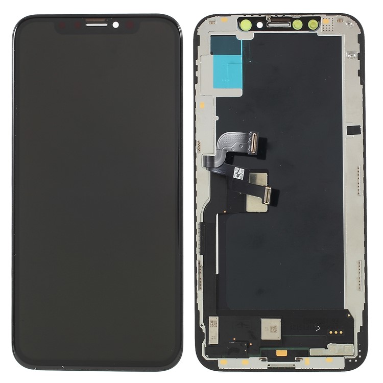 LCD Screen and Digitizer Assembly Spare Part (ZY-OLED) for iPhone XS 5.8 inch - Black-1