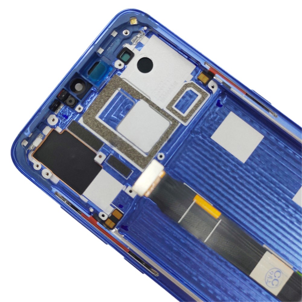 Écran OEM Et Montage + Numériseur Pièce De Rechange De Cadre Pour Xiaomi Mi 9 - Bleu-3