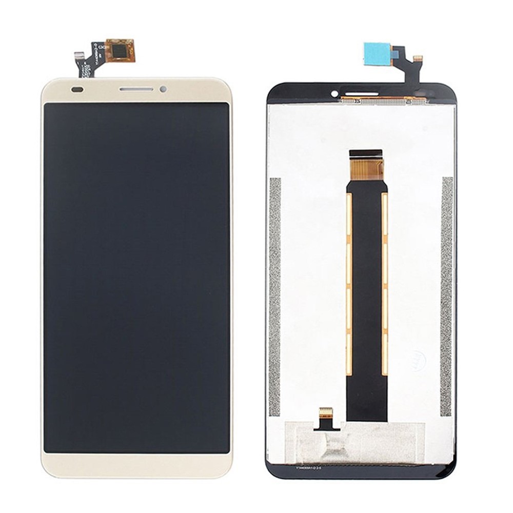 OEM LCD Screen and Digitizer Assembly Replacement Part for BlackView S6 - Gold-1