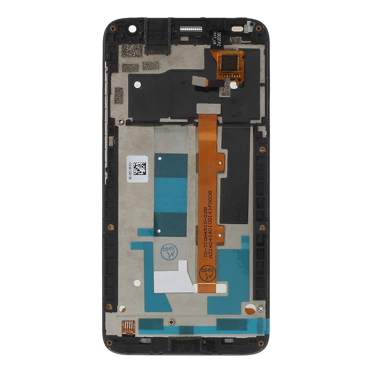 OEM LCD Screen and Digitizer Assembly + Frame for Alcatel One Touch Idol 2 Mini S / 6036 - Black-2