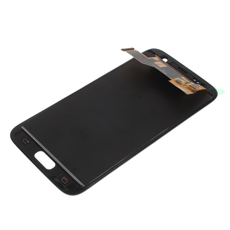 LCD Screen and Digitizer Assembly Repair Part with a Fingerprint Button Mat [TFT Version] for Samsung Galaxy S7 G930 - Black-6