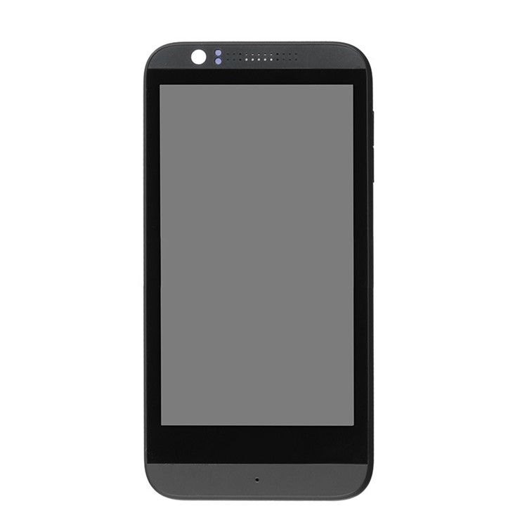 LCD Screen and Digitizer Assembly with Front Housing for HTC Desire 510 - Black-1