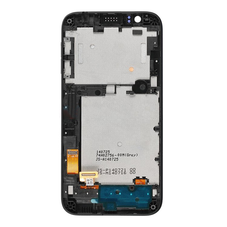 LCD Screen and Digitizer Assembly with Front Housing for HTC Desire 510 - Black-2