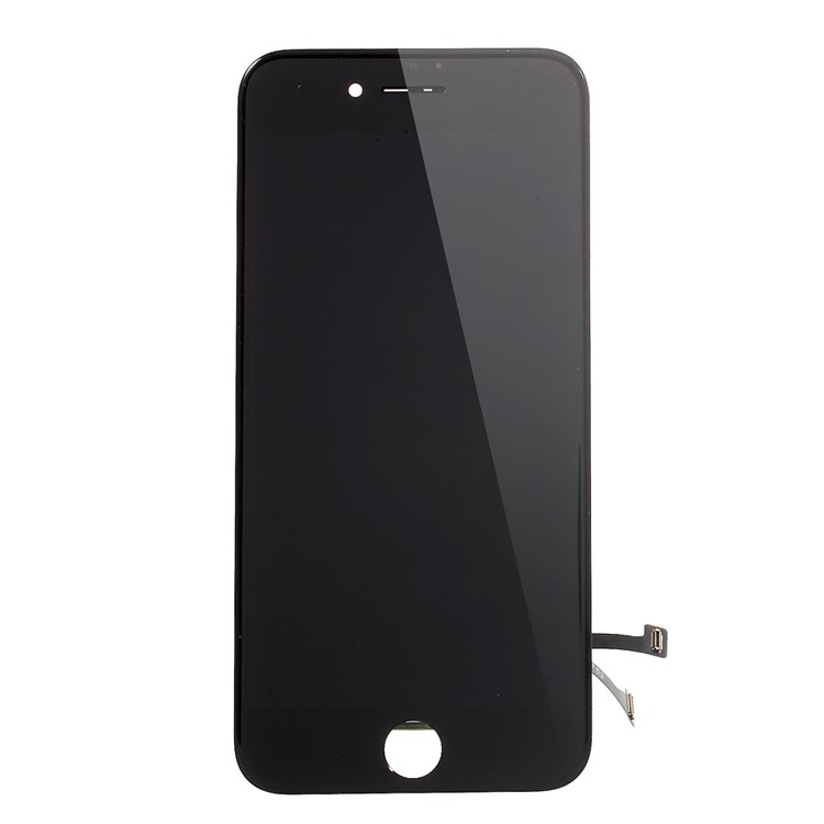 LCD Screen and Digitizer Assembly with Frame for iPhone 7 4.7 inch - Black-1