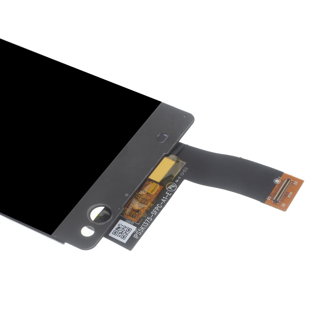 Suporte de Tela e Digitalizador LCD Para Sony Xperia C5 Ultra E5553 E5506 - Preto