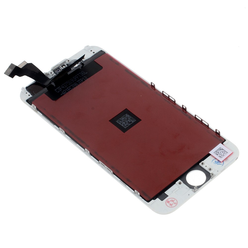 For iPhone 6 4.7 LCD Screen and Digitizer Assembly Part (Made by China Manufacturer, 350-400cd/? Brightness) - White-3