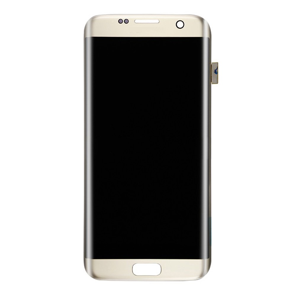 OEM LCD Screen and Digitizer Assembly for Samsung Galaxy S7 edge G935 - Gold Color-1