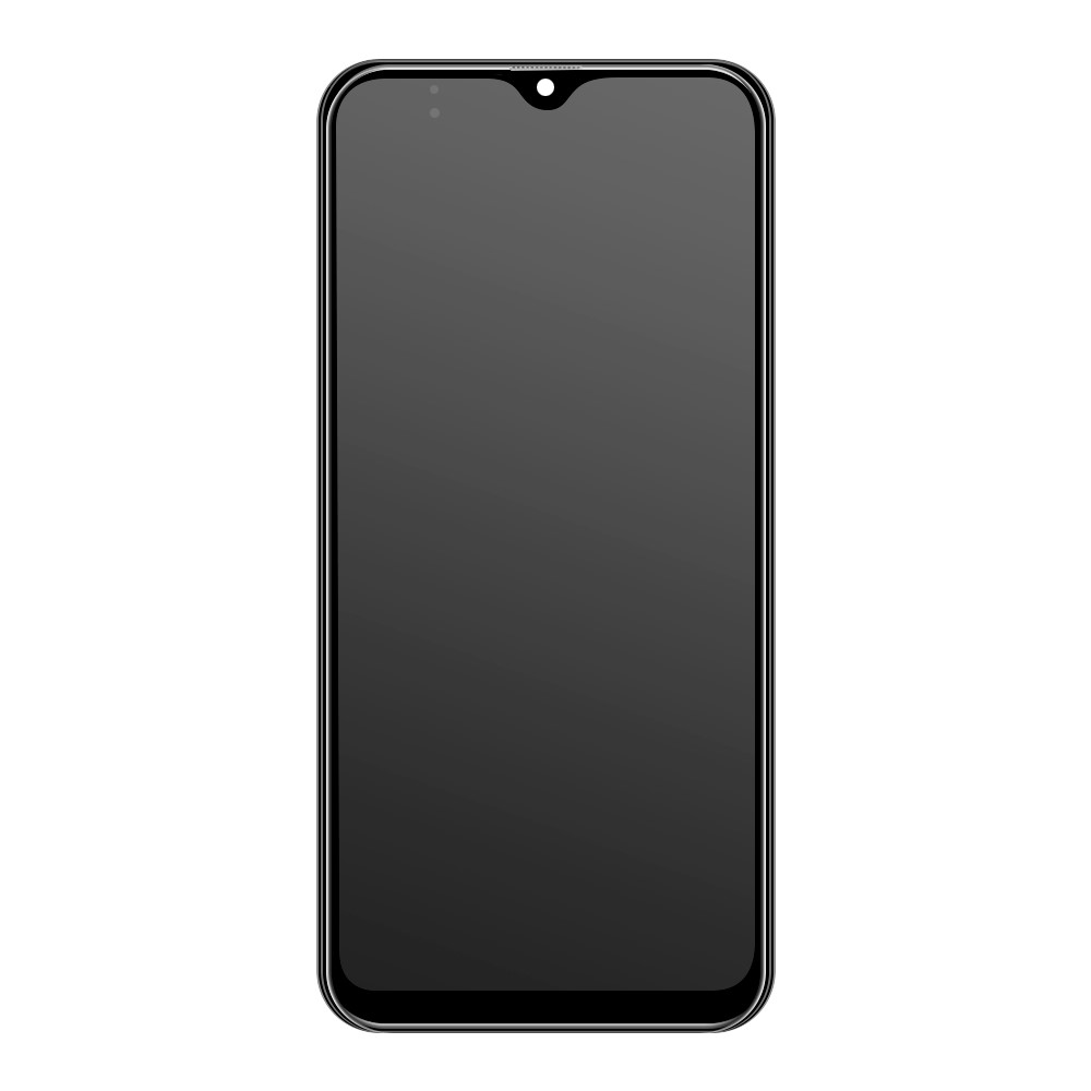 OEM-LCD-Bildschirm Und Analog-Digital Wandler + Rahmenteil Für Samsung Galaxy A20 SM-A205 - Schwarz-2