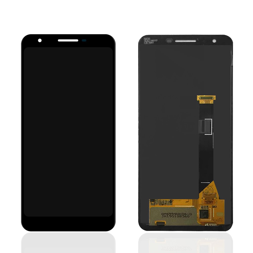 OEM LCD Screen and Digitizer Assembly Replace Part for Google Pixel 3a G020A, G020E, G020B - Black-1