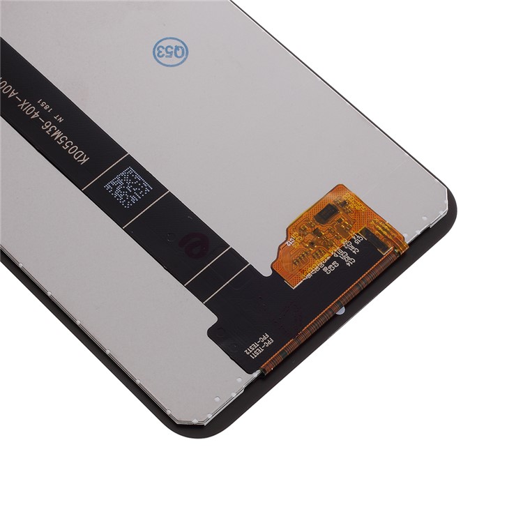 OEM LCD Screen and Digitizer Assembly Replacement Part for BQ Aquaris C - Black-2