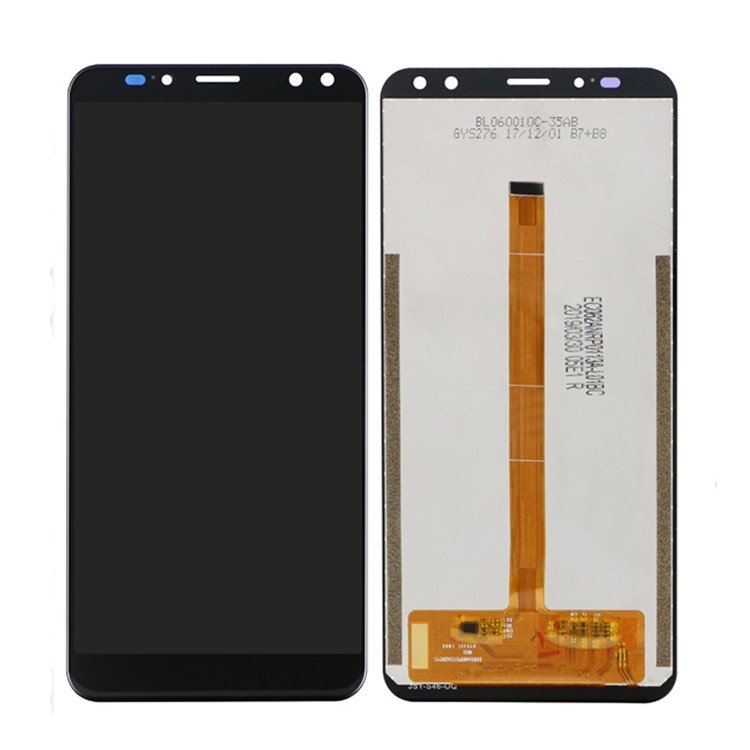 OEM LCD Screen and Digitizer Assembly Replacing Part for Oukitel K6 - Black-1