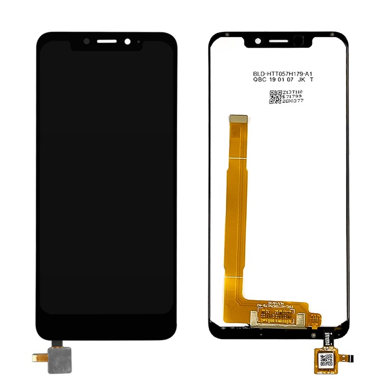 OEM LCD Screen and Digitizer Assembly Part for Vodafone Smart N10 / VFD630 - Black-1