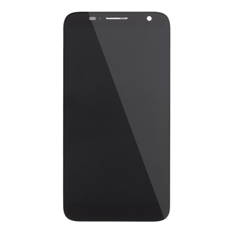 OEM LCD Screen and Digitizer Assembly + Frame Replacement for Alcatel One Touch Idol 2S / 6050 - Black-6