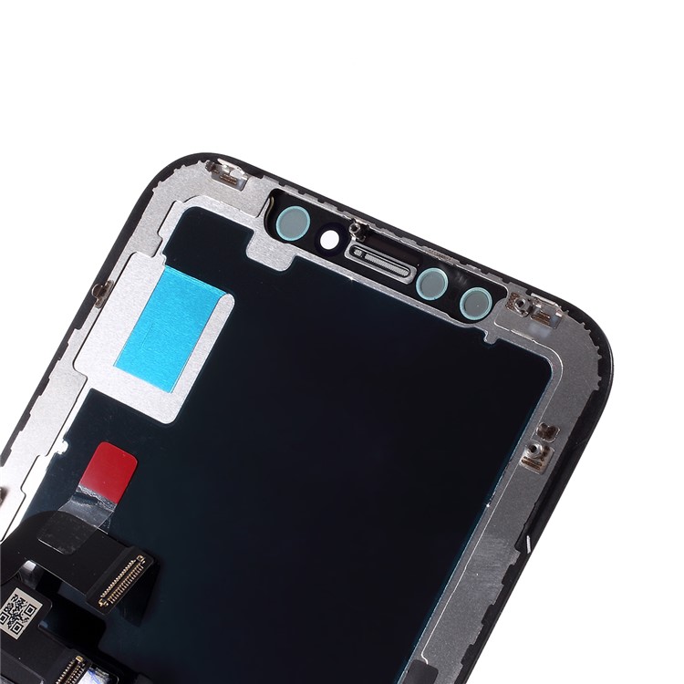 Assemblaggio di Schermo e Digitalizzatore OLED + Parte di Sostituzione Del Telaio (senza Logo) Per Iphone X