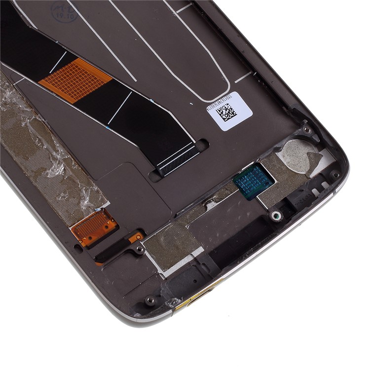 OEM LCD Screen and Digitizer Assembly + Frame Replacing Part for Alcatel Idol 4s / 6070 - Black-3