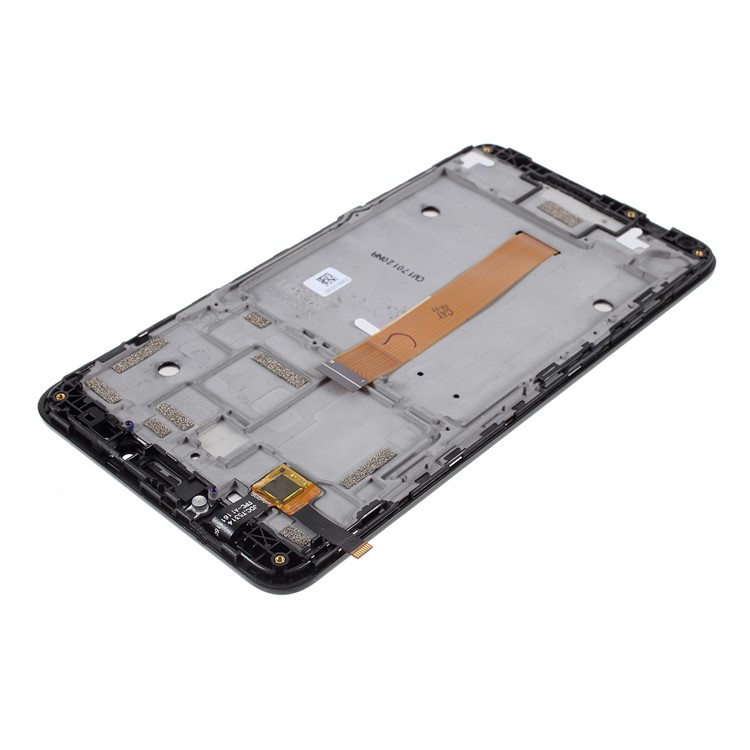 OEM LCD Screen and Digitizer Assembly + Frame for Alcatel Pixi 4 (6) 4G/9001 - Black-3