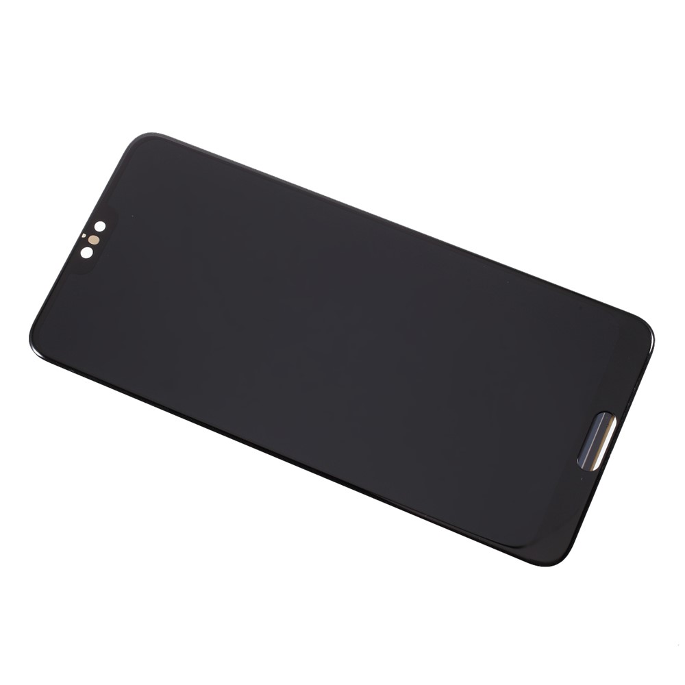 Remplacement de L'ensemble D'écran et de Numériseur D'écran LCD (version Tft, Taille D'écran Plus Petite) (sans Logo) Pour Huawei P20 Pro - le Noir