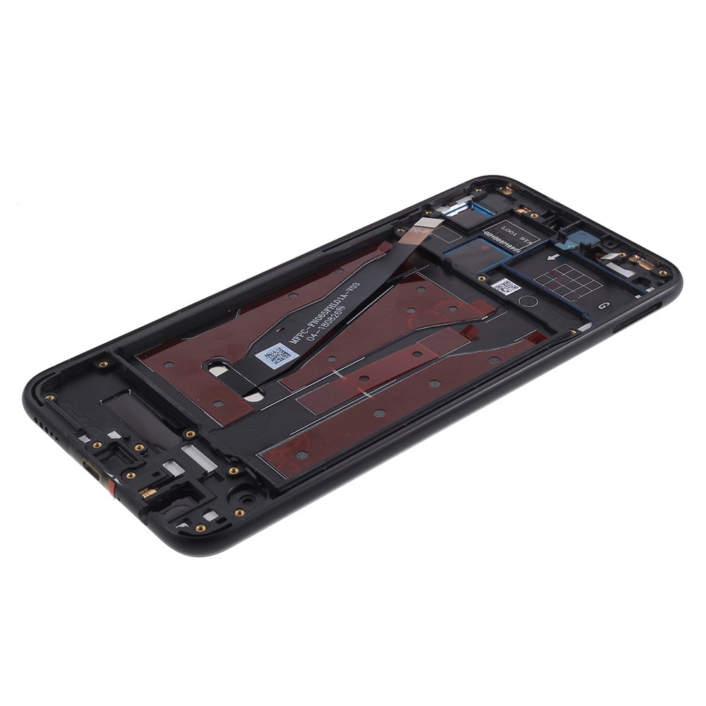 LCD Screen and Digitizer Assembly + Frame Replacement for Huawei Honor 8X / Honor View 10 Lite - Black-4