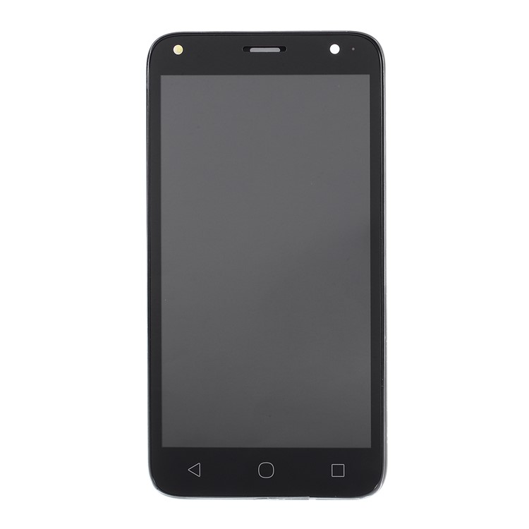 OEM LCD Screen and Digitizer Assembly + Frame Part for Alcatel Pixi 4 4G / 5010 - Black-6