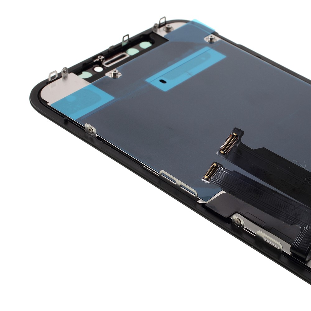 LCD Screen and Digitizer Assembly with Frame and Metal Sheet (In-cell Version) for iPhone XR 6.1 inch-4