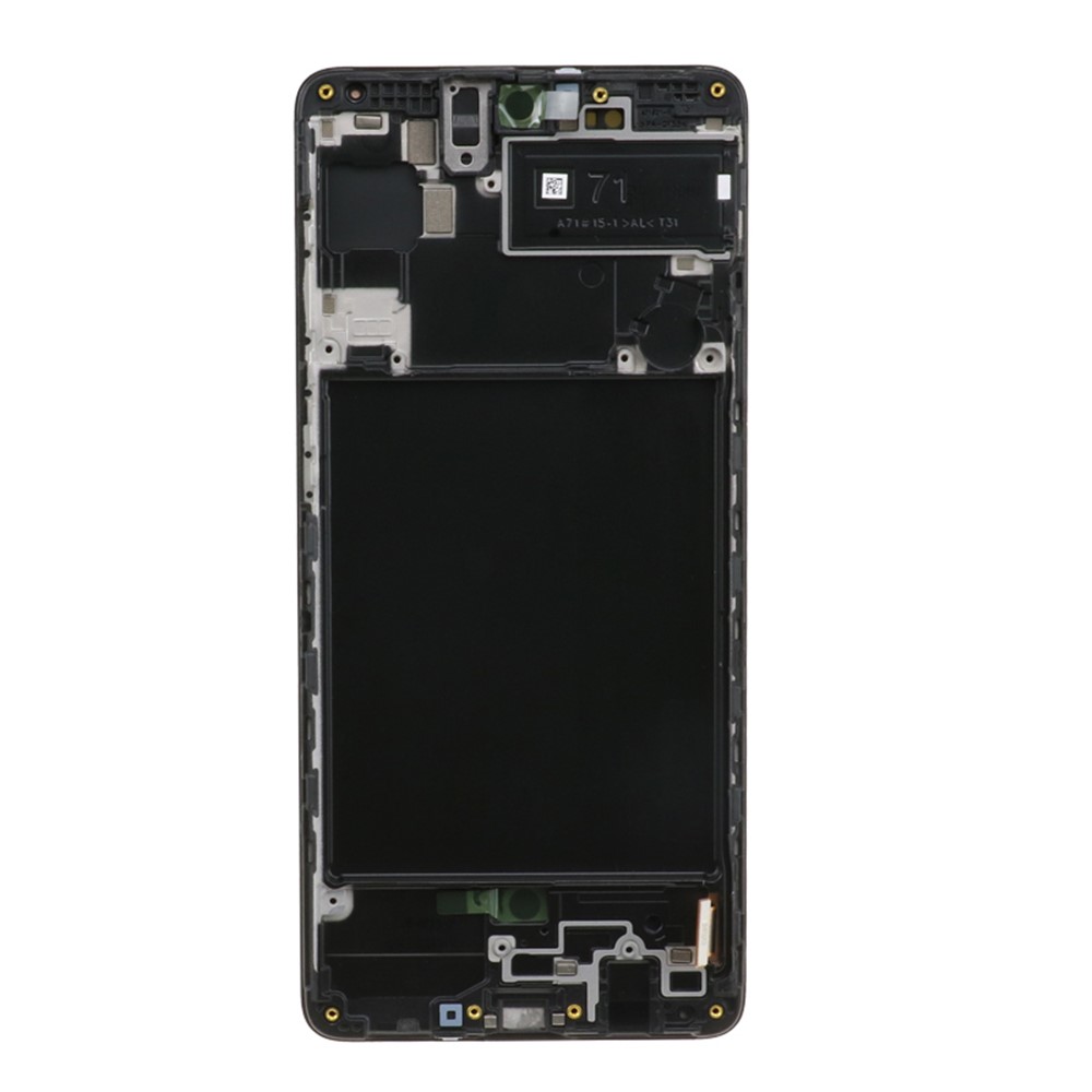 OEM-LCD-Bildschirm Und Analog-Digital Wandler + Rahmen Für Samsung Galaxy A71 A715 - Schwarz-3