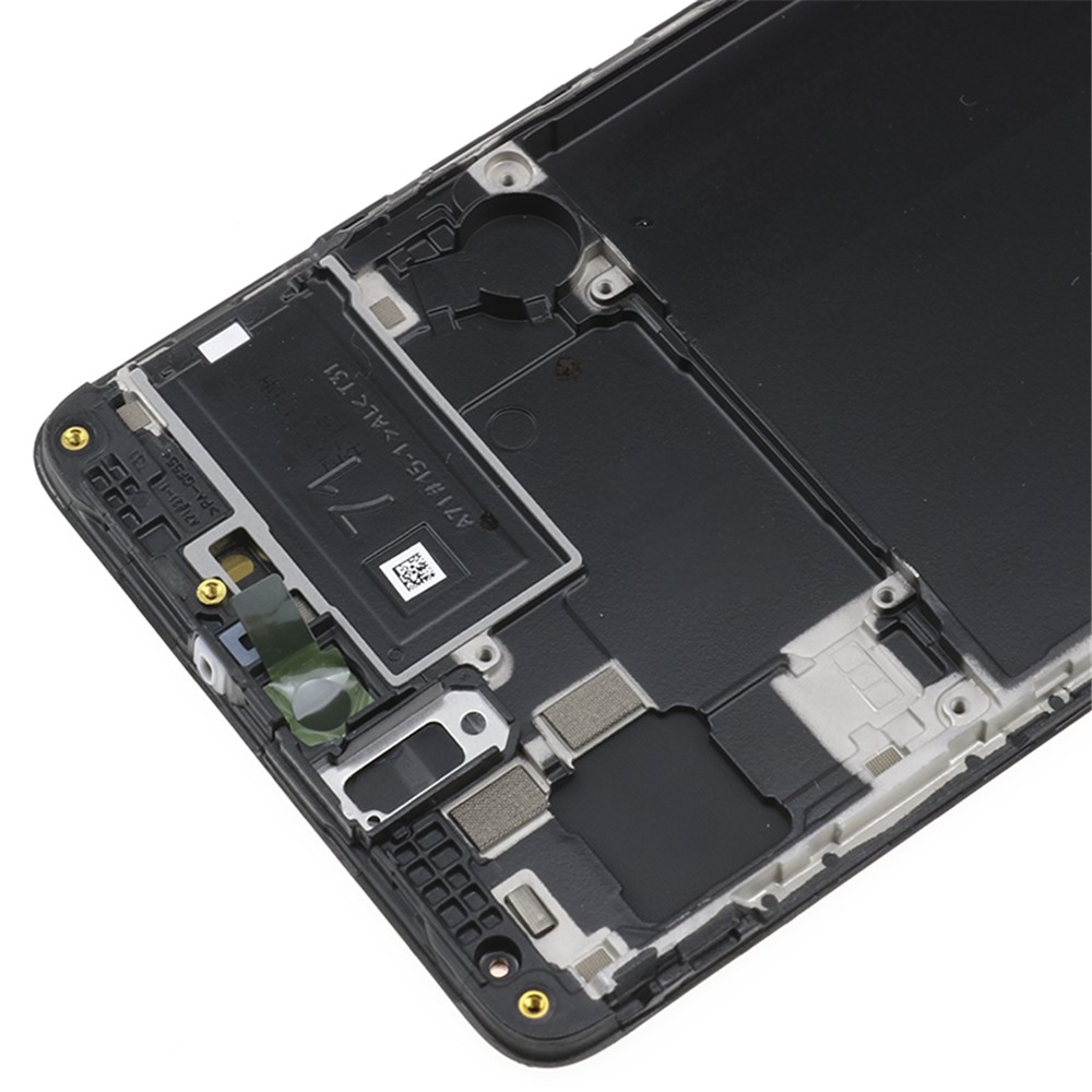 Assemblaggio OEM Schermo e Digitalizzatore + Frame (senza Logo) Per Samsung Galaxy A71 A715 - Nero