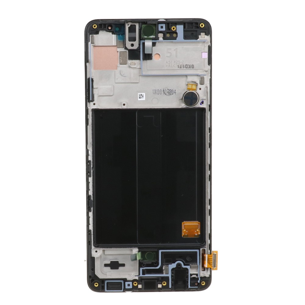 Ecrã LCD OEM E Digitalizador Montagem + Quadro Substituir Parte Para Samsung Galaxy A51 A515 - Preto-3