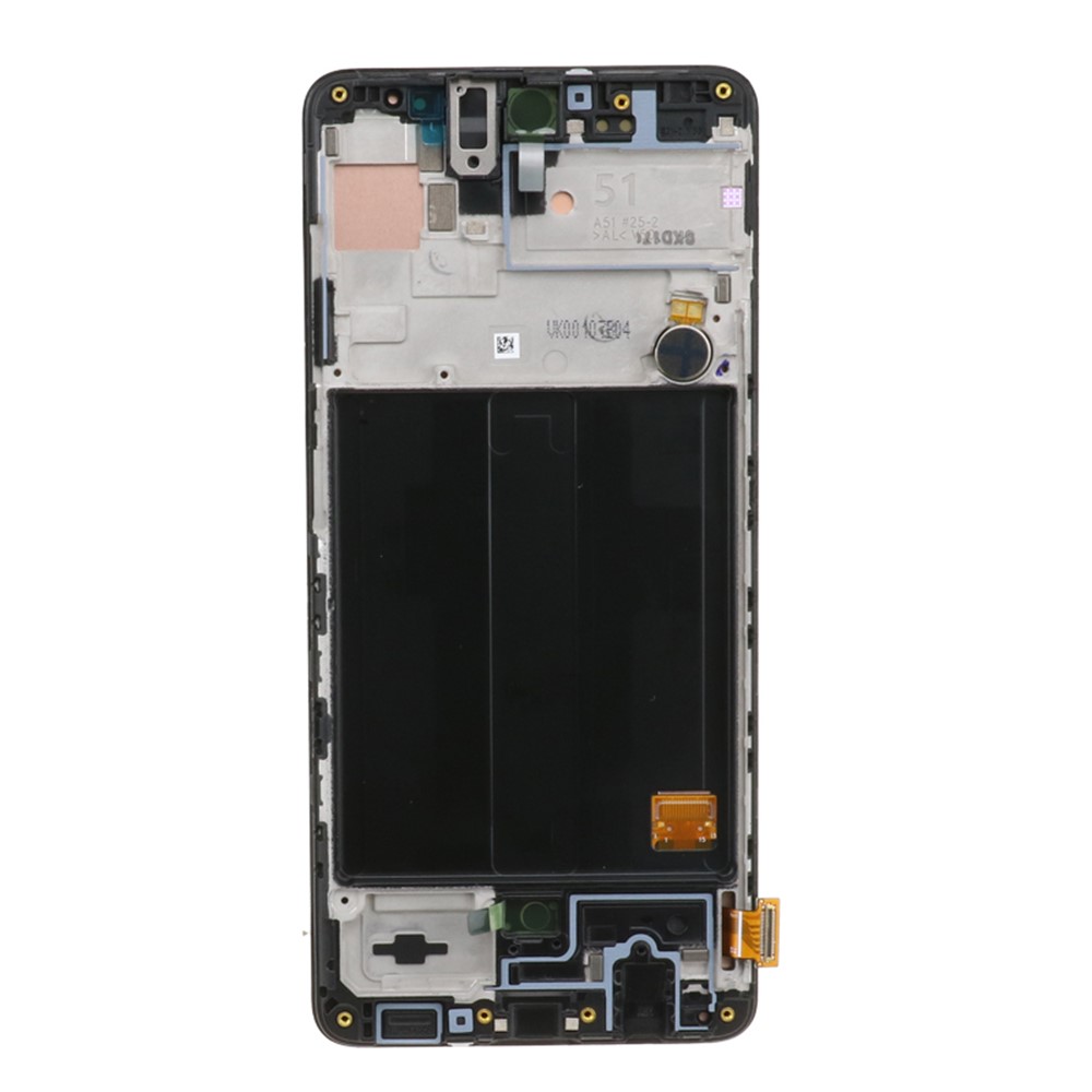 OEM LCD Screen and Digitizer Assembly + Frame Replace Part for Samsung Galaxy A51 A515 - Black-3