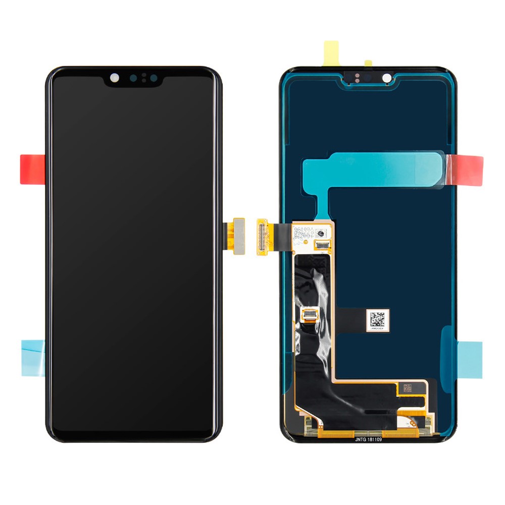 OEM LCD Screen And Digitizer Assembly (sem Logotipo) Para LG G8 Thinq G820 - Preto