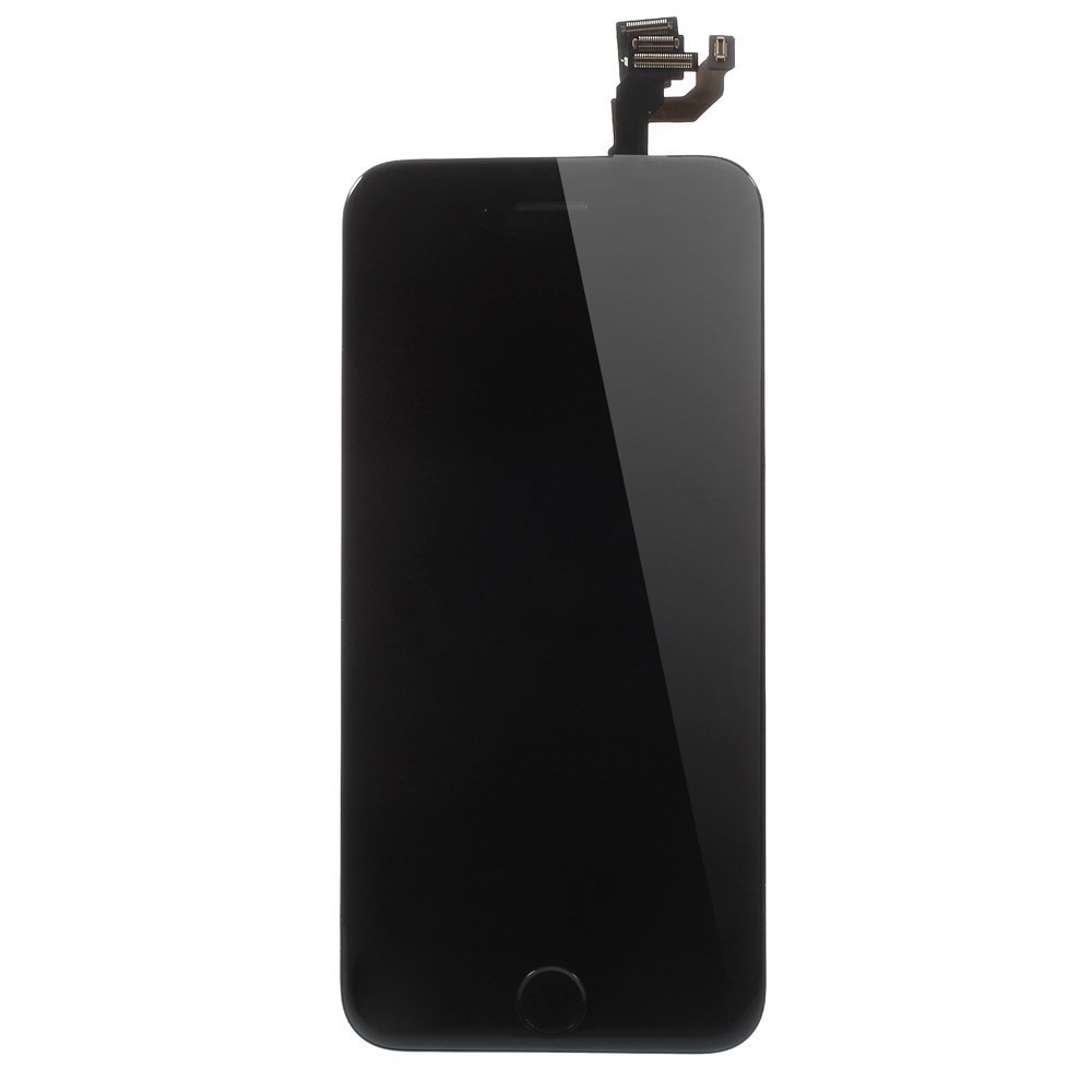 LCD Screen and Digitizer Assembly with Frame + Small Parts for iPhone 6 Plus (Made by China Manufacturer, Innolux Corporation Glass) - Black-2