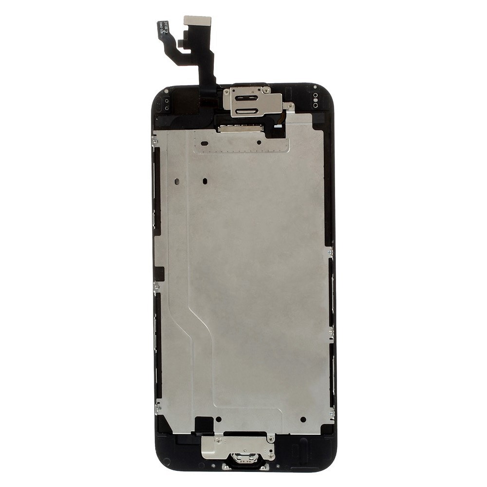 LCD Screen and Digitizer Assembly with Frame + Small Parts for iPhone 6 Plus (Made by China Manufacturer, Innolux Corporation Glass) - Black-3