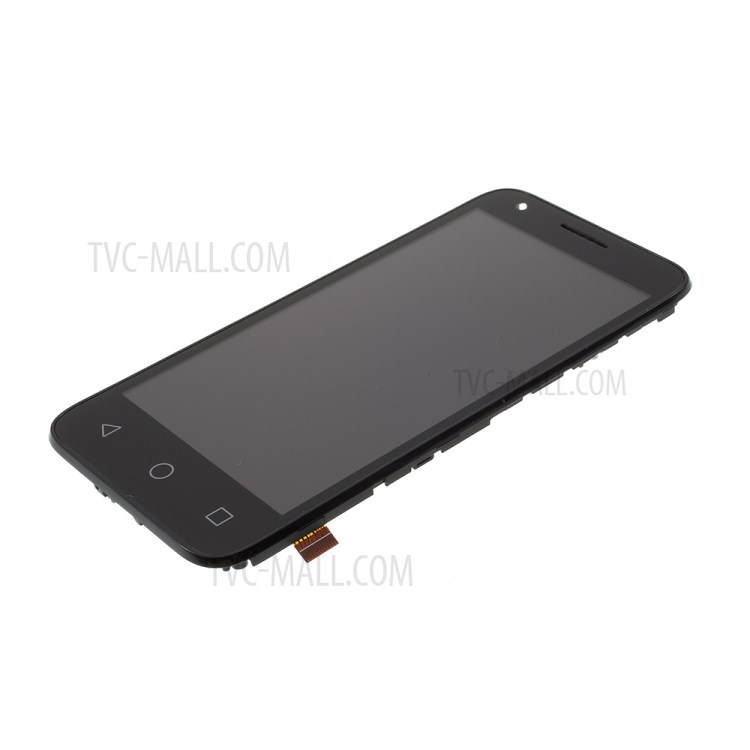 OEM LCD Screen and Digitizer Assembly Part + Frame Replacement for Alcatel 4027 / Vodafone VF795 - Black-5