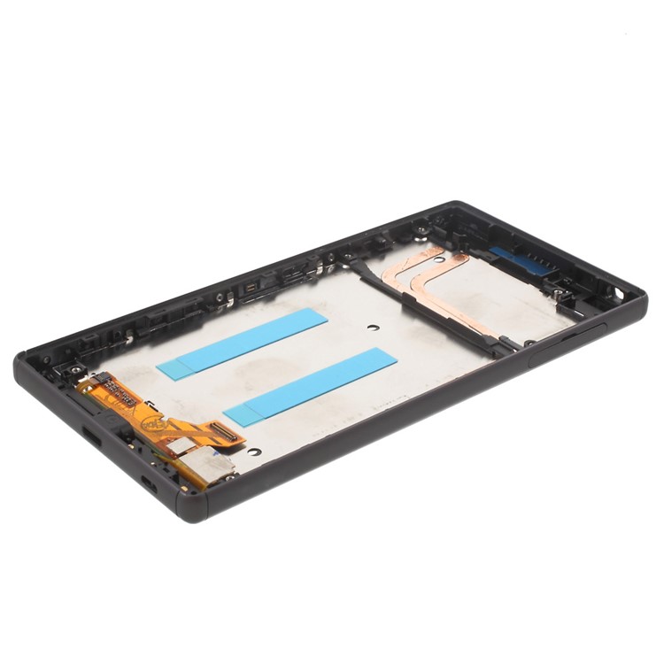 LCD-Bildschirm und Digitizer-Assembly mit Frontgehäuse für Sony Xperia Z5(OEM Material Montage) - Schwarz-4