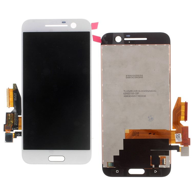 OEM para la pantalla de HTC 10 LCD y la pieza de la asamblea del digitizador - Blanco-1