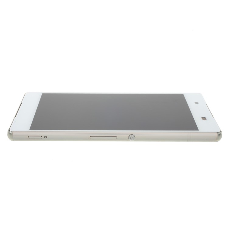 LCD Screen + Touch Screen Digitizer Assembly with Frame for Sony Xperia Z3+ E6553 - White-5