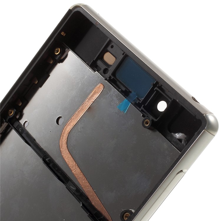 LCD Screen + Touch Screen Digitizer Assembly with Frame for Sony Xperia Z3+ E6553 - White-6