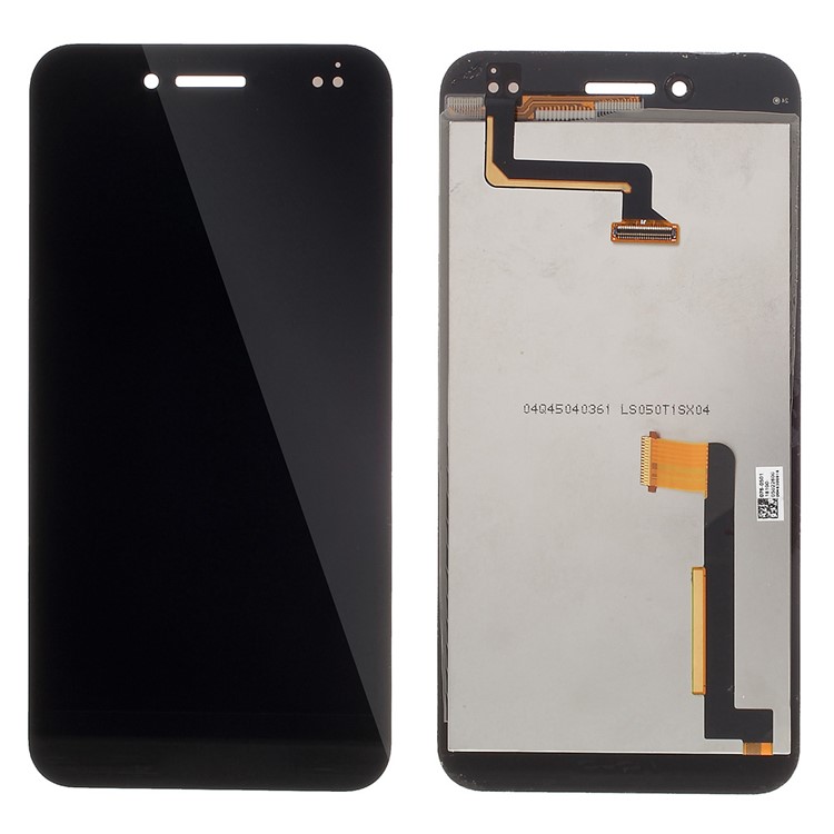 Substituição da tela LCD e da montagem do digitalizador para o telefone Asus PadFone S PF500KL - negro-1