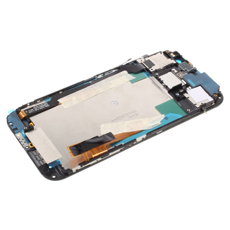 Ecrã LCD + Digitalizador De Ecrã Táctil Com Moldura Para HTC One M8 - Cor De Ouro-2