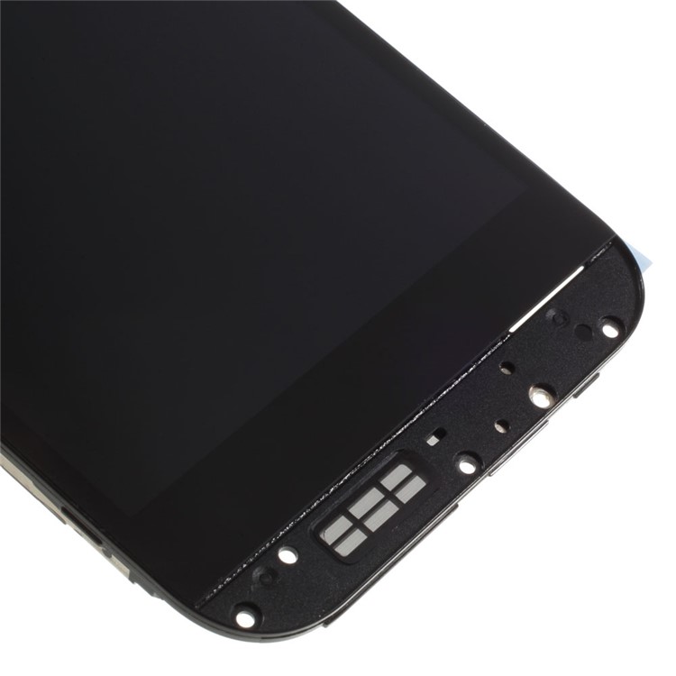 Ecrã LCD + Digitalizador De Ecrã Táctil Com Moldura Para HTC One M8 - Cor De Ouro-4