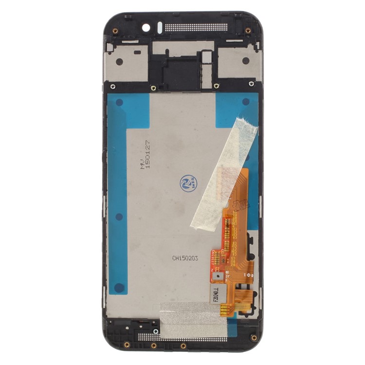 Para HTC One M9 Tela LCD E Montagem De Digitalizador Com Substituição De Quadro - Cor Prata-2