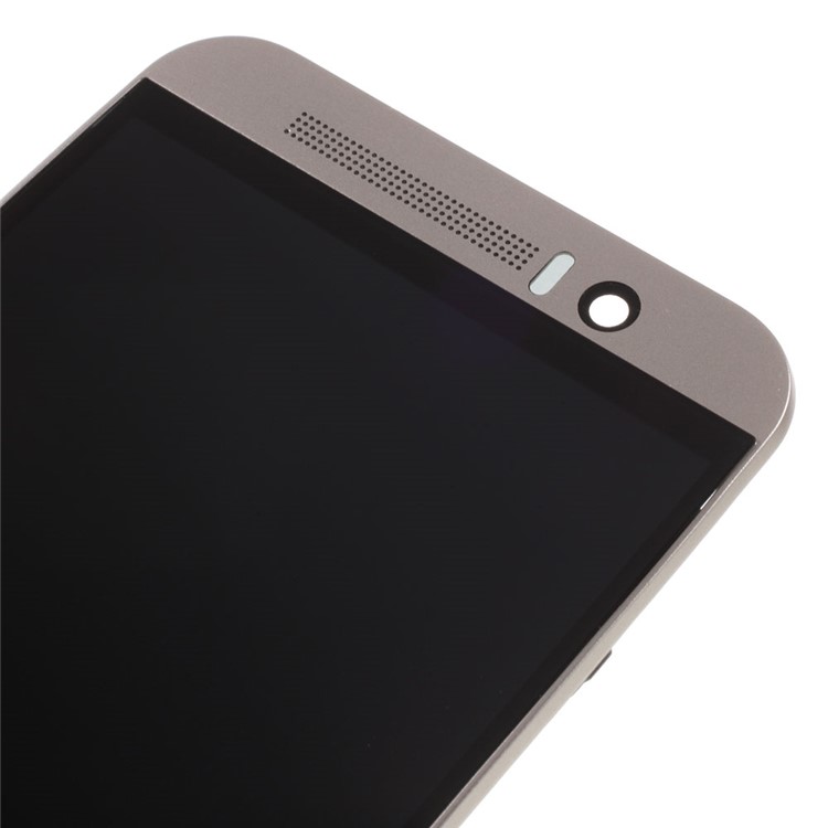 Para HTC One M9 Tela LCD E Montagem De Digitalizador Com Substituição De Quadro - Cor Prata-3
