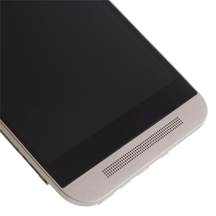 Para HTC One M9 Tela LCD E Montagem De Digitalizador Com Substituição De Quadro - Cor Prata-4