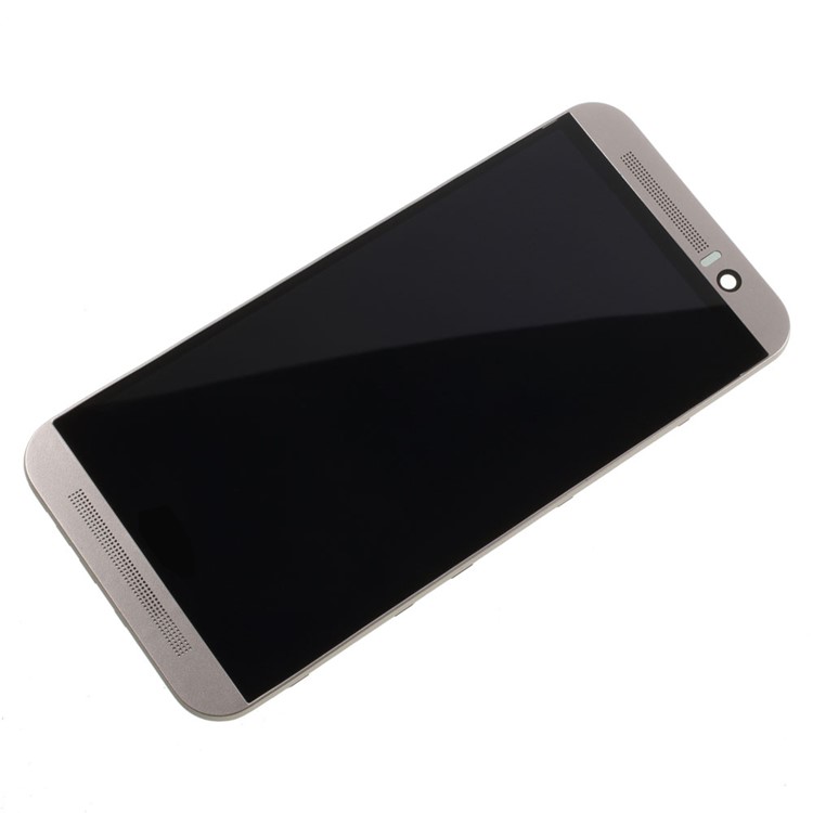 Para HTC One M9 Tela LCD E Montagem De Digitalizador Com Substituição De Quadro - Cor Prata-6