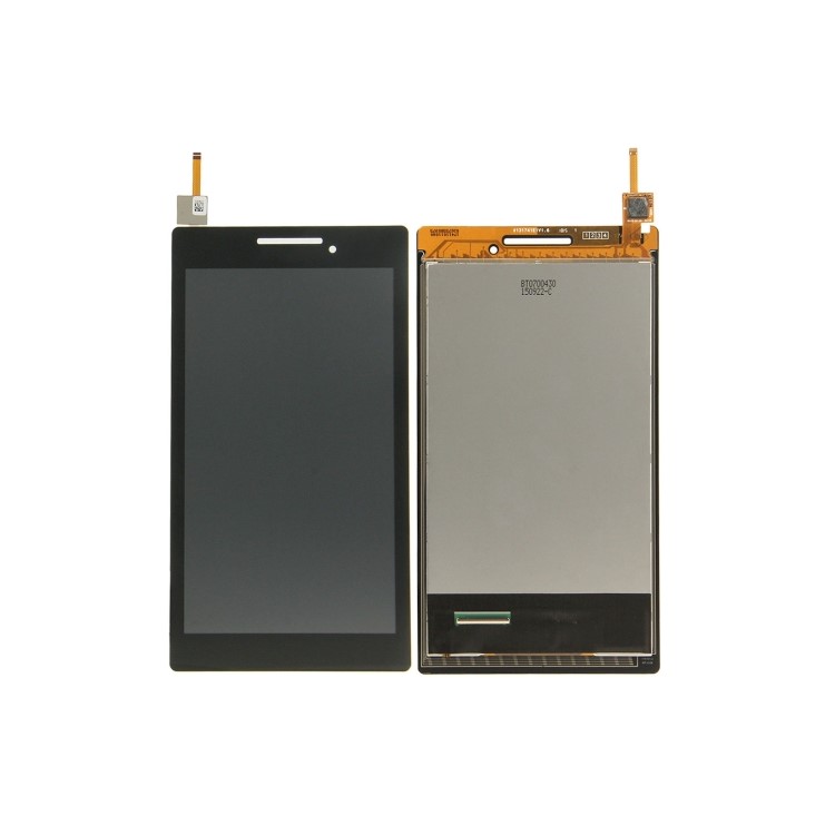 LCD Screen and Digitizer Assembly Part for Lenovo Tab 2 A7-10 (Refurbished Disassembly) - Black-1