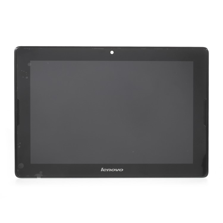 OEM LCD Screen and Digitizer Assembly with Frame for Lenovo Golden Warrior S8 A7600 - Black-1